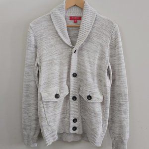 GUESS Shawl-Collared Button Front Cardigan Sweater